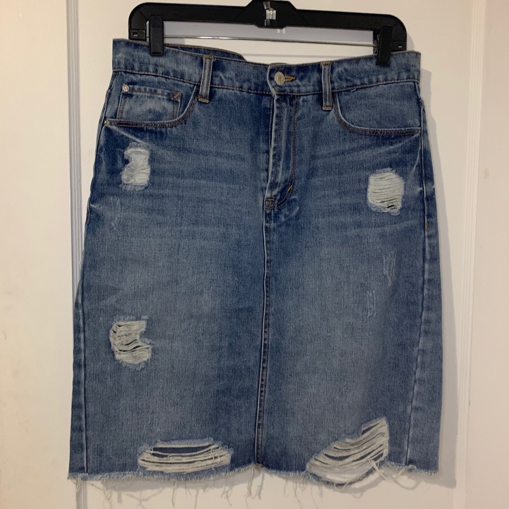 Denim skirt